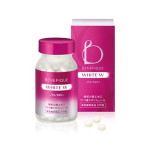 Shiseido benifique white w 270 tablets